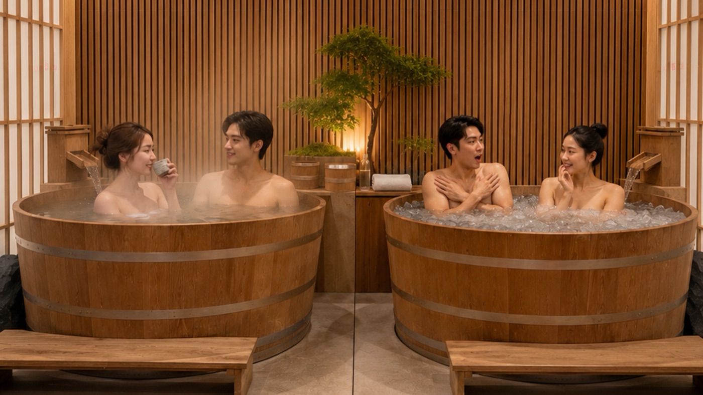 โปรโมชันแช่ยกก๊วน Private Onsen x Ice Bath 4 ท่าน 4,980 บาท